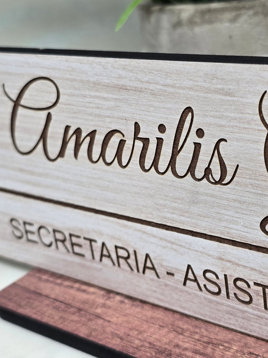 COD. 411 - Hablador para escritorio personalizado - Básico