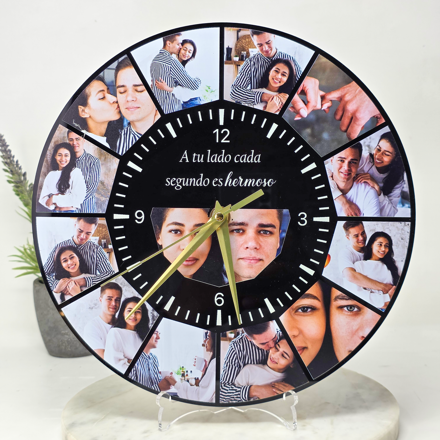 COD. 515 - Reloj Collage Personalizado