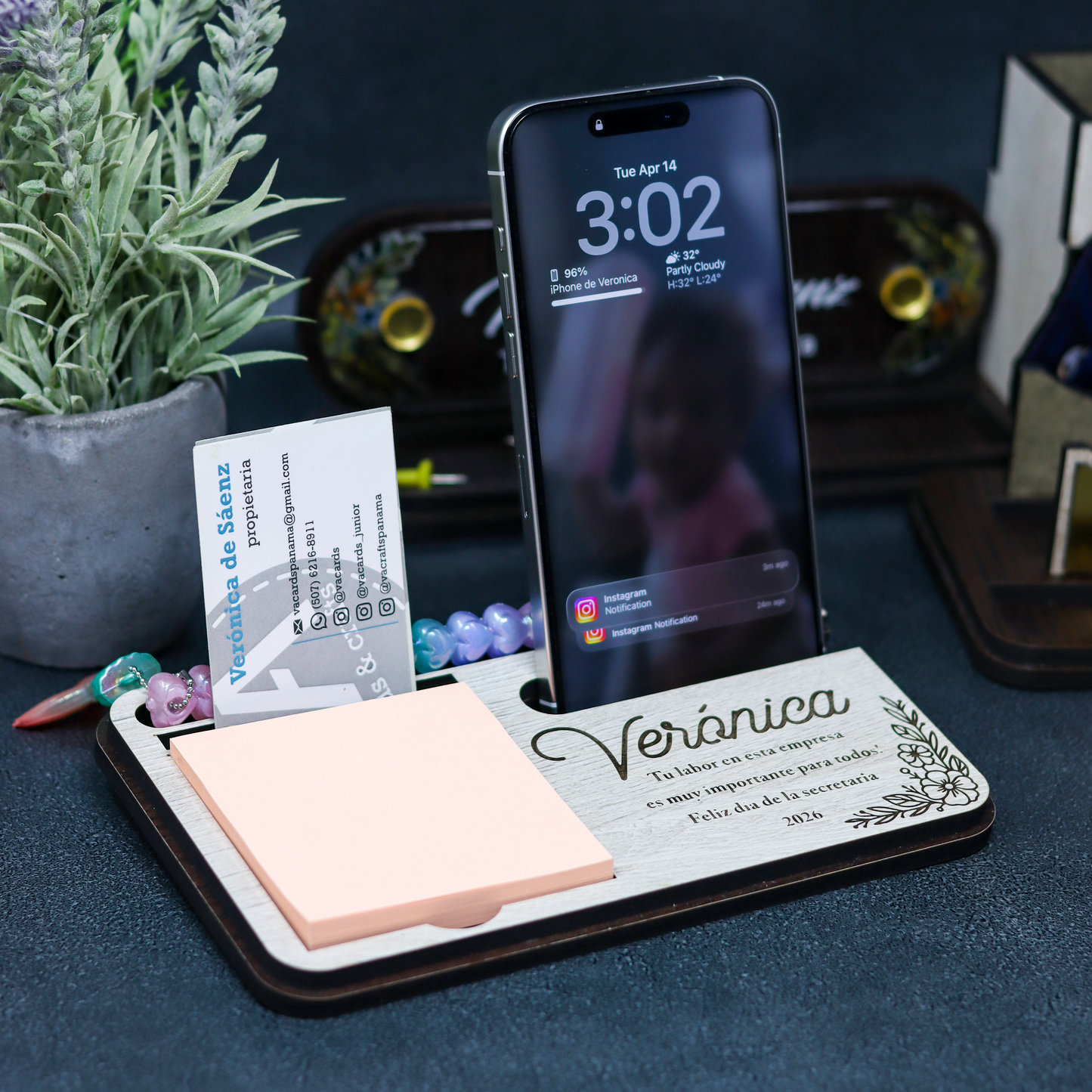 COD. - 455 Organizador de Escritorio Compacto