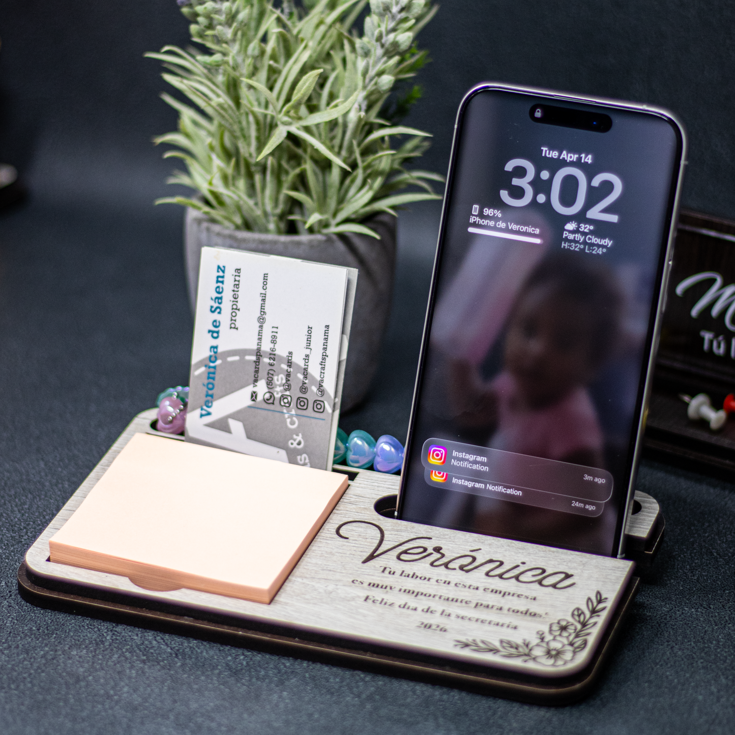 COD. - 455 Organizador de Escritorio Compacto