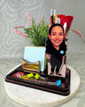 COD. - 406   Organizador personalizado con caricatura personalizada.